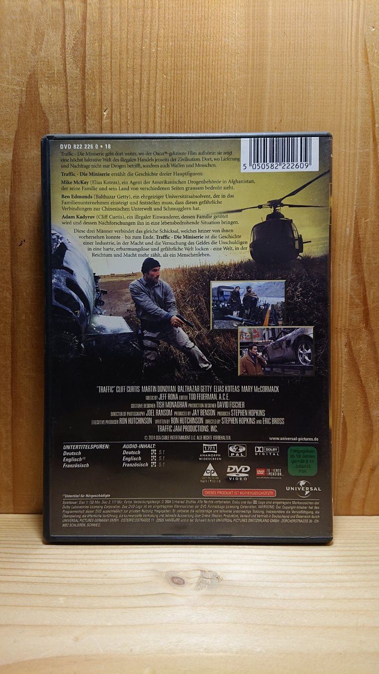 Tutti i DVDs: TRAFFIC Die Miniserie 2 Disc Extended Version auf DVD – Usato da Wilderswil venduto da Exebub 1