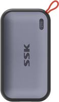 SSK 2 TB tragbare Externe NVME-SSD, bis zu 1050 MB/s