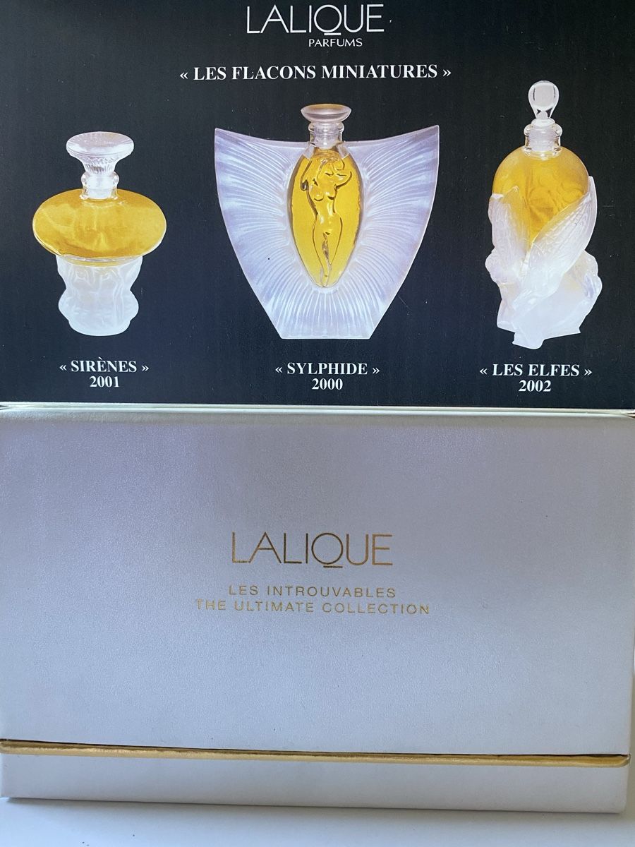 Lalique Profumi & Eau de Toilette: Coffret Les Introuvables de Lalique – Nuovo e nell'imballaggio originale da Bouveret venduto da wes_7zll 1