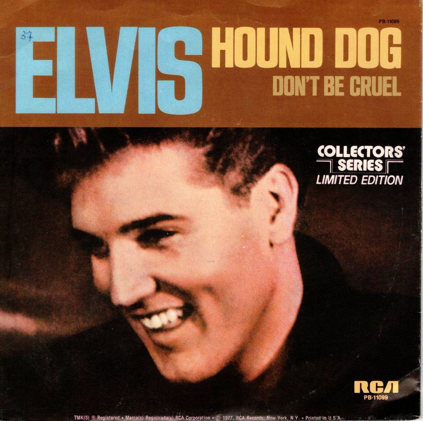 Dischi in vinile: Elvis Presley  --  Hound Dog   Single7 – Usato da Rheinau venduto da thealbum