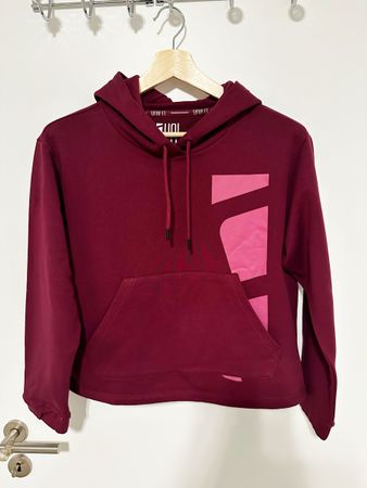 Unifit Kapuzenpullover Bio-Baumwolle Bordeaux Grösse M-neu