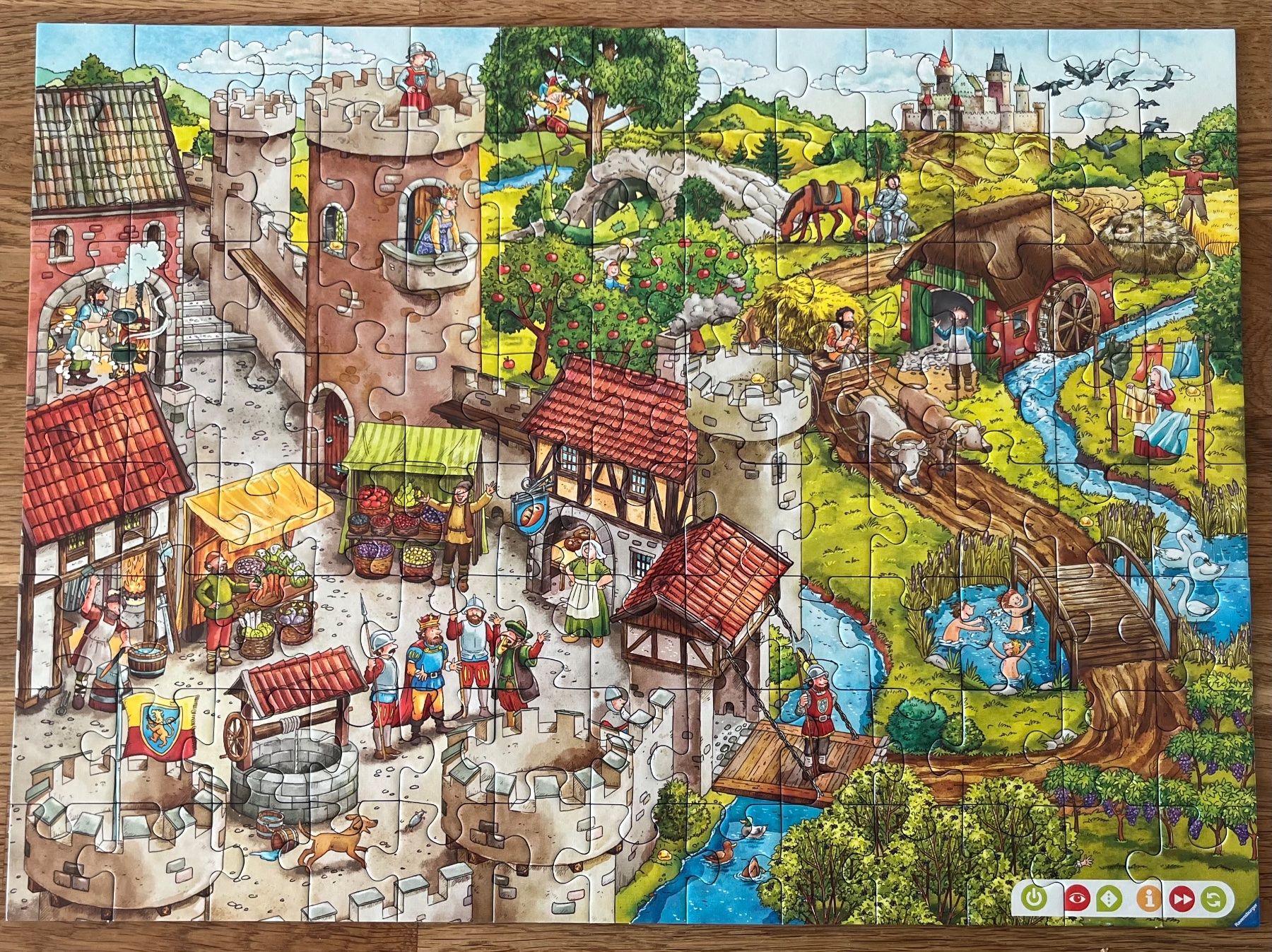 Tiptoi Puzzles: Tiptoi Ravensburger Puzzle - Die Ritterburg – Gebraucht aus Merlischachen von alpeva 2