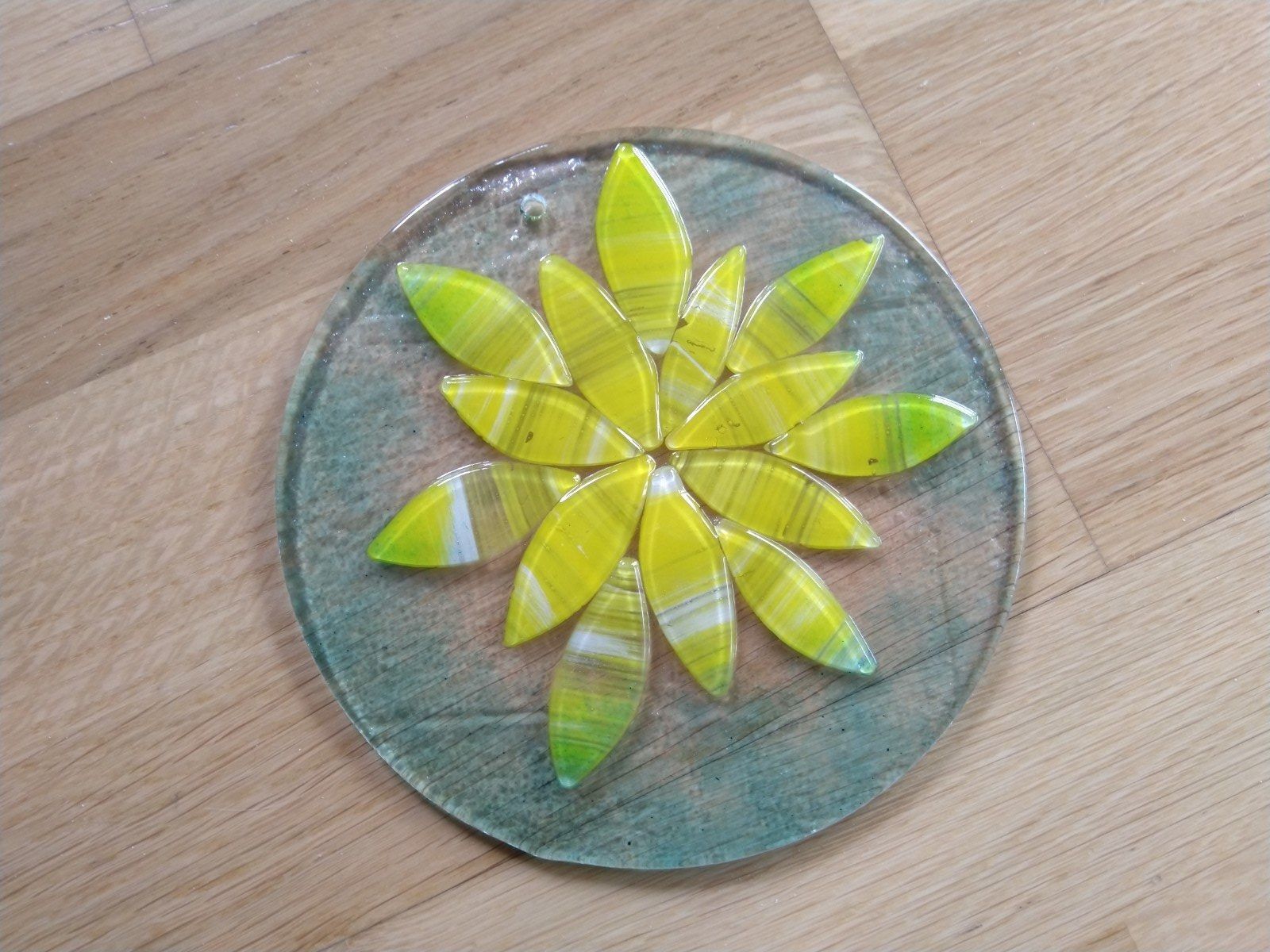 Poster & Bilder: Glasbild mit Blume – Gebraucht aus Aesch BL von Rerosa43