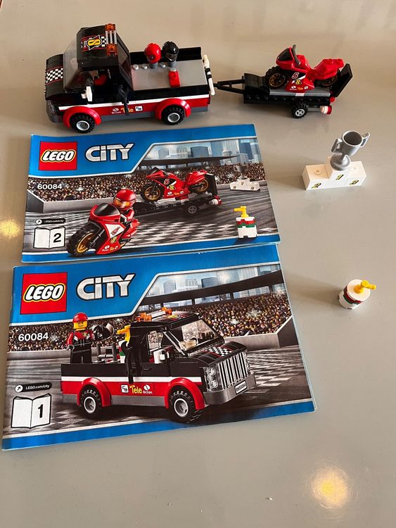 Lego City 60084 Racing Bike Transporter (Gebraucht) in COLLONGE ...
