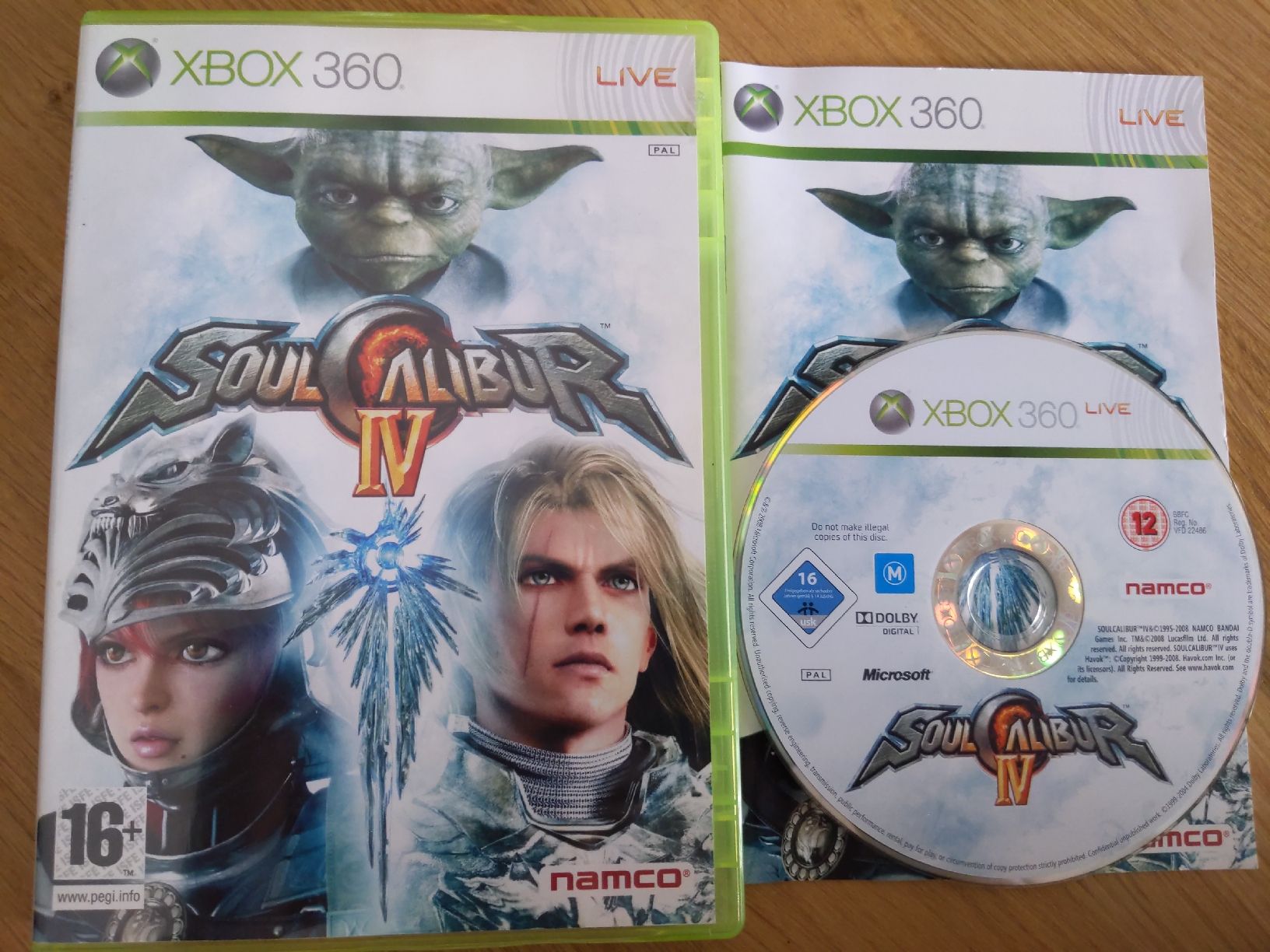 Microsoft Spiele: Xbox 360 Spiel: Soul Calibur IV – Gebraucht aus Unterseen von ain_h852