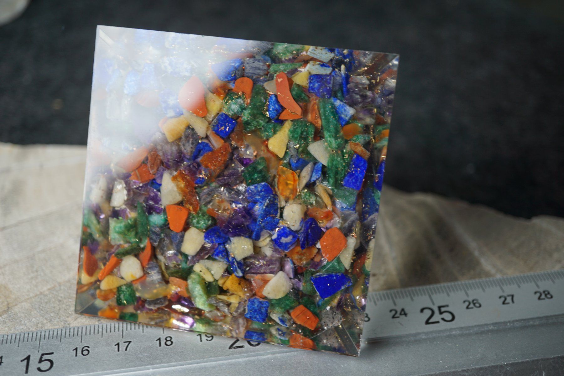Minerali & Pietre curative: Gemischt Steine     Orgonit Pyramide aus  Konkurs – Nuovo e nell'imballaggio originale da Eschenbach SG venduto da topstone 5
