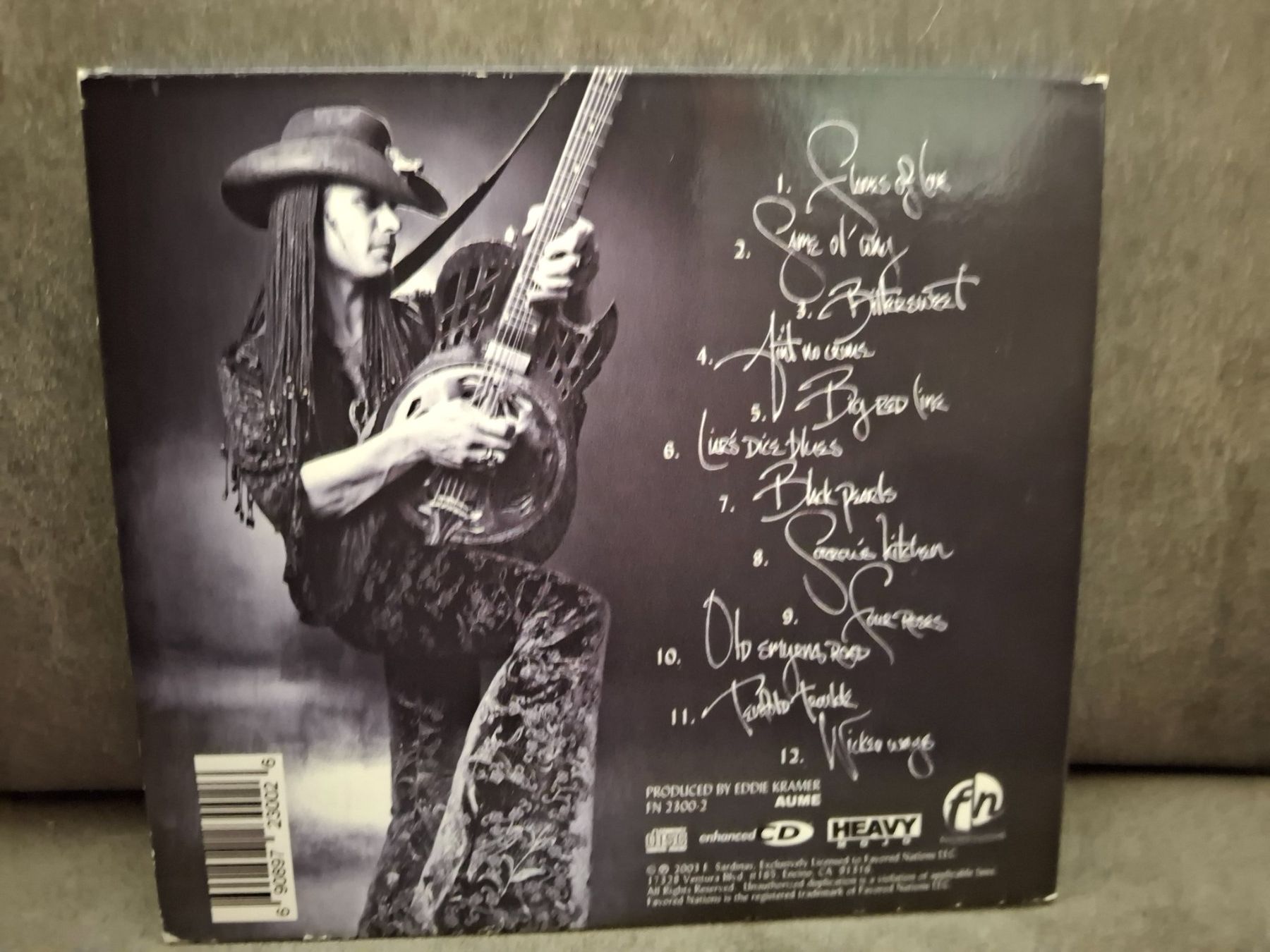 CD: Eric Sardinas - Black Pearls – Usato da St.Gallen venduto da jalamusic 1
