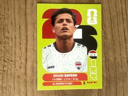 Panini FIFA World Cup 2026 Sticker Ibrahim Bavesh IRQ 11