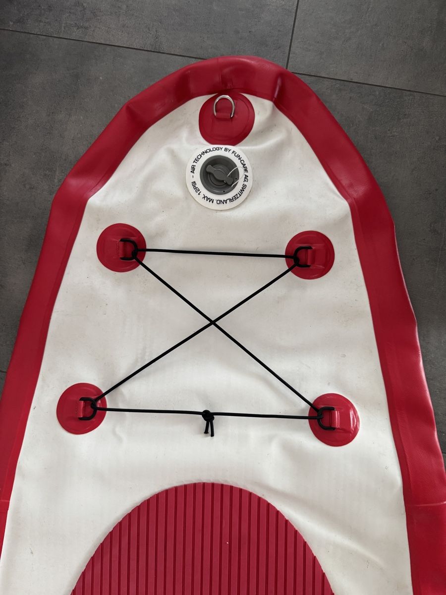 Tavole da surf e di nuoto: Airboard fun rot Stand-up-Paddel Board – Usato da Rorschach venduto da Tonia91 4