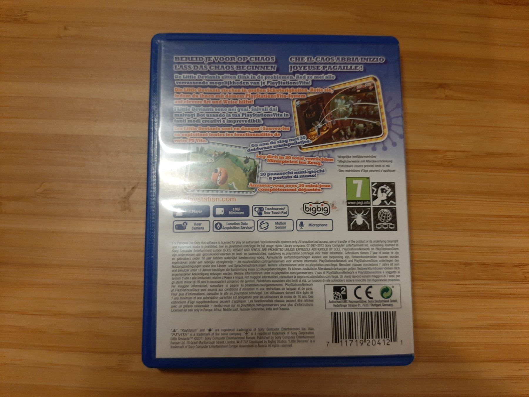 Jeux: Little Deviants für Ps Vita – D'occasion à Ried-Muotathal par Kaegi16 2