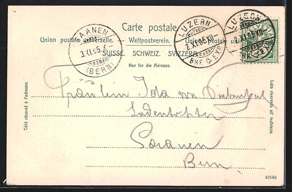 Cartoline postali: AK Luzern, Schweizerhof und Strassenbahn – Usato da Berlin venduto da bartko-reher 1