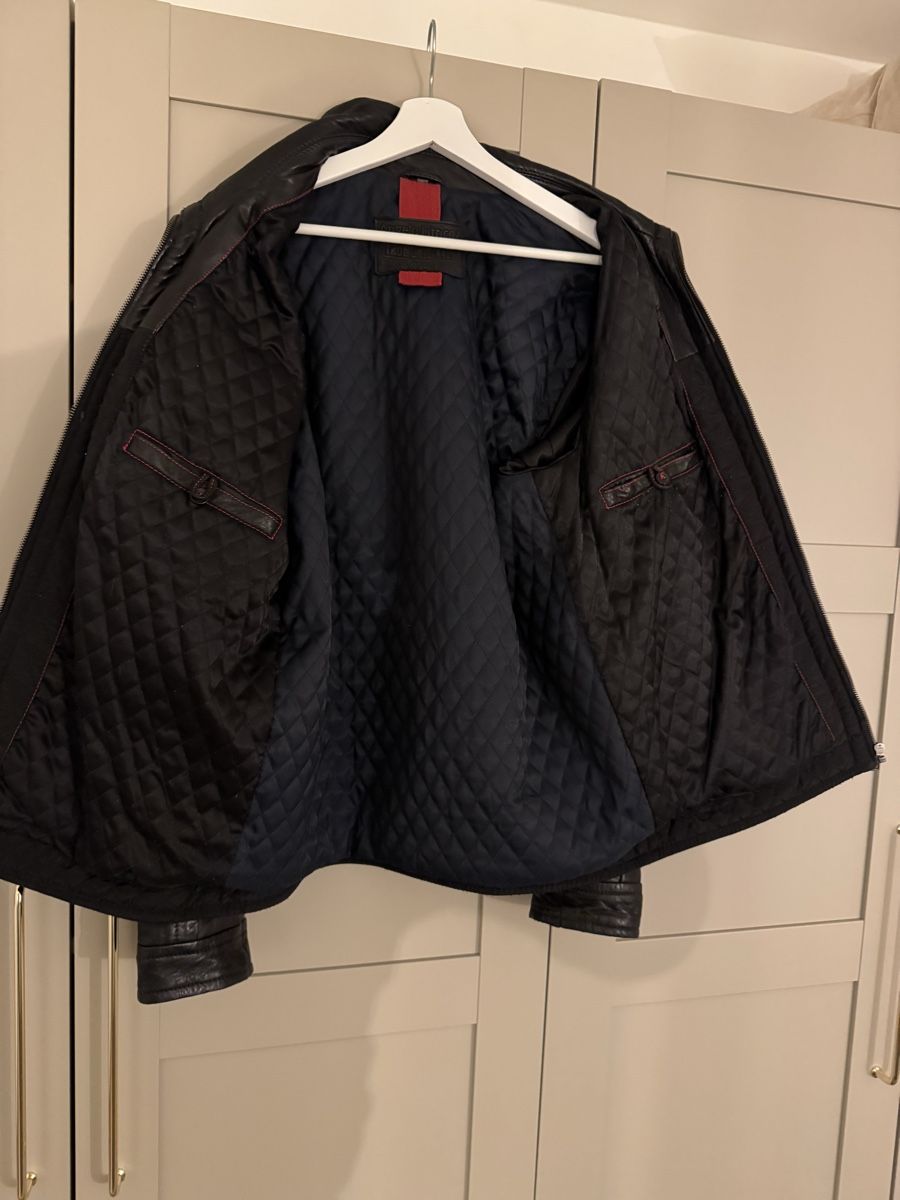 Giacche: Braune Herren Lederjacke Grösse M – Usato da Belp venduto da ch1999 6