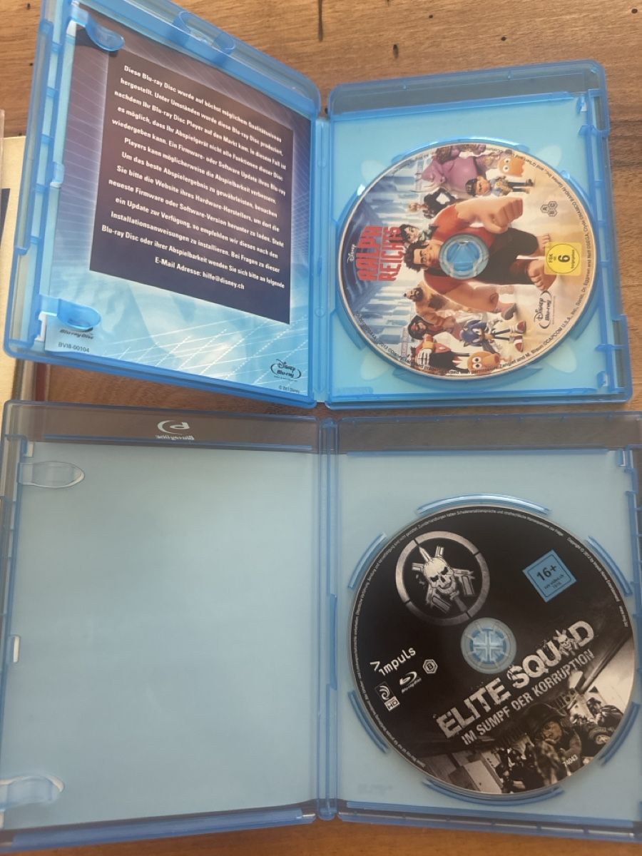 Tutti i DVDs: Blu-ray Filme: Elite Squad + Ralph Breaks the Internet, 2 St – Usato da Solothurn venduto da Alex702 2