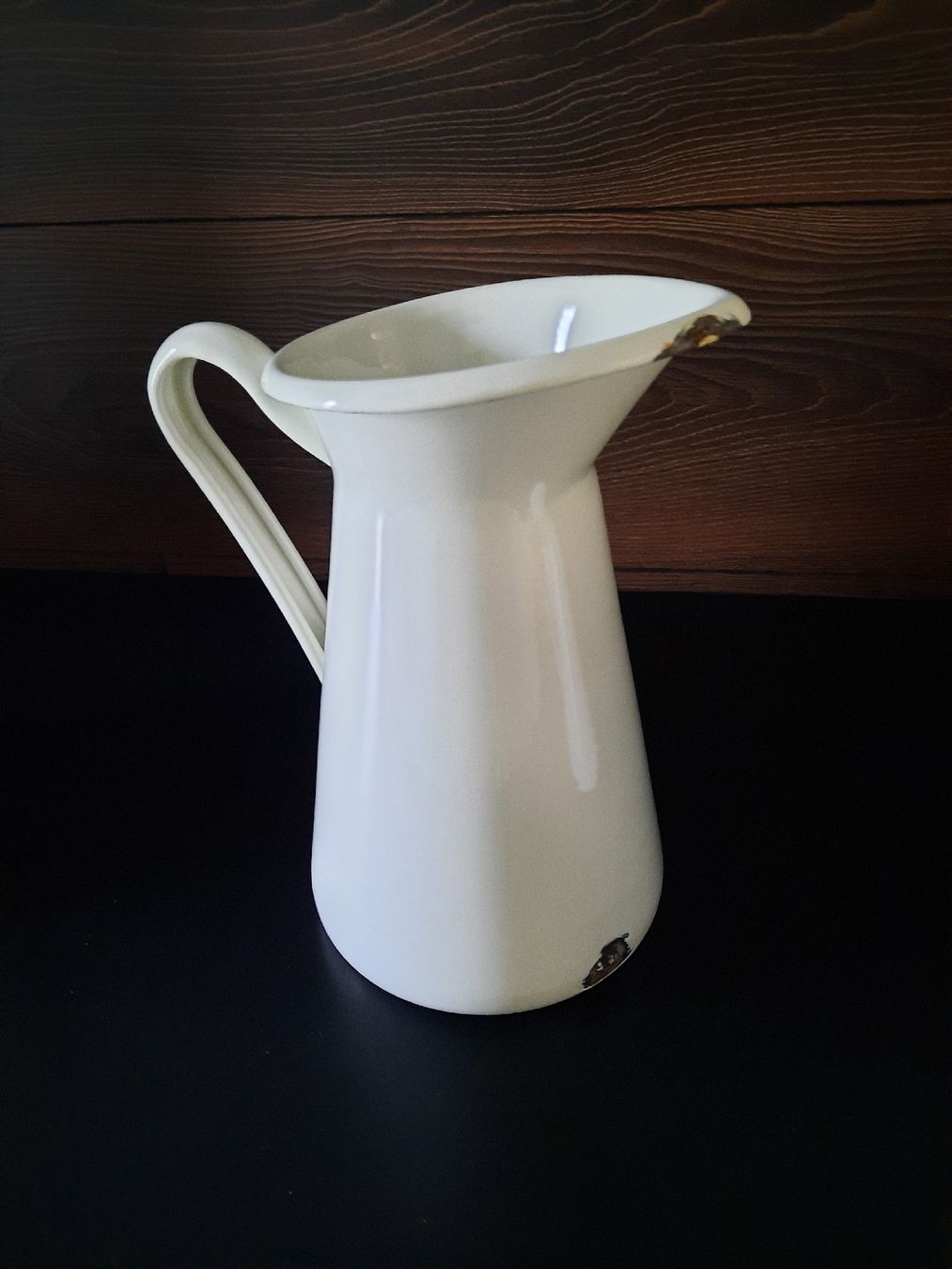 Vasi & Recipienti: 3 Emaille Krüge weiss 2 Grössen – Usato da Baar venduto da lejaro.frank 4