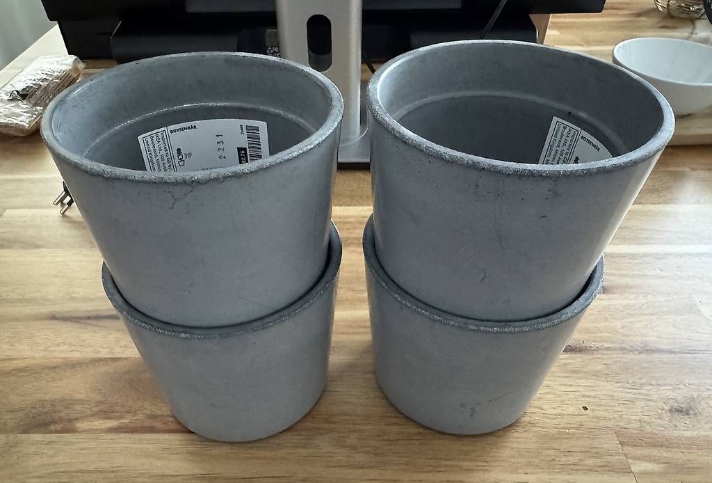 Ikea Vasen & Gefässe: 4x IKEA BOYSENBÄR Blumentopf – Neu (gemäss Beschreibung) aus Solothurn von Niyzuh