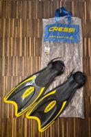 Cressi Tauchflossen Schwarz/Gelb Grösse S/M