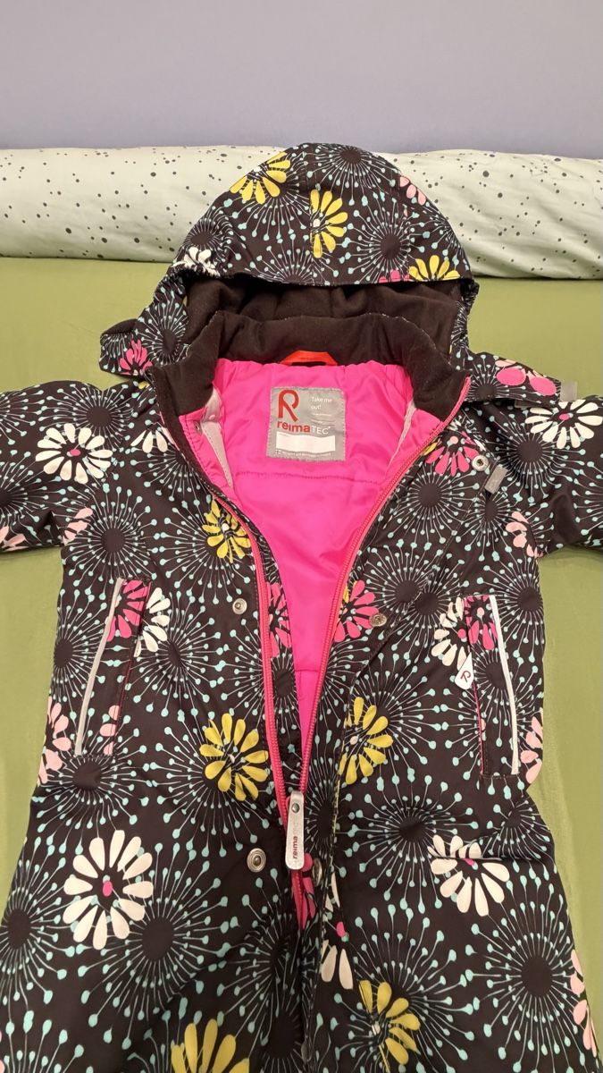 Tute: ReimaTec Winter Overall floral pattern size 80 good state – Usato da Wangs venduto da Puchsohn 2