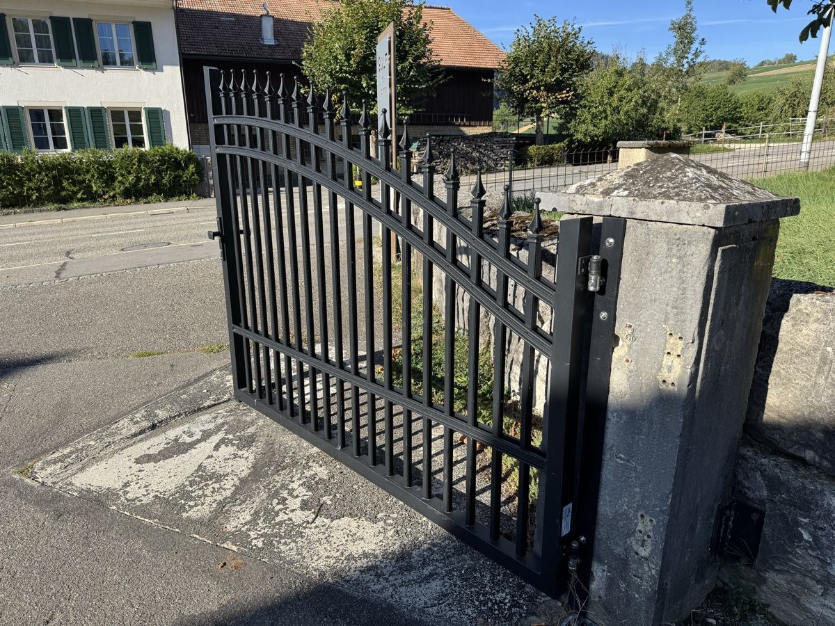 Recinzioni: Einfahrtstor aus Aluminium – Usato da Hauenstein venduto da Montecore72 5