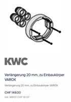 KWC Verlängerung 20mm zu Einbaukörper VAROX