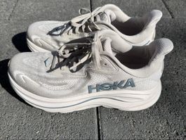Hoka Herren Laufschuh Clifton 10 putty/grout, Grösse 41 1/3 