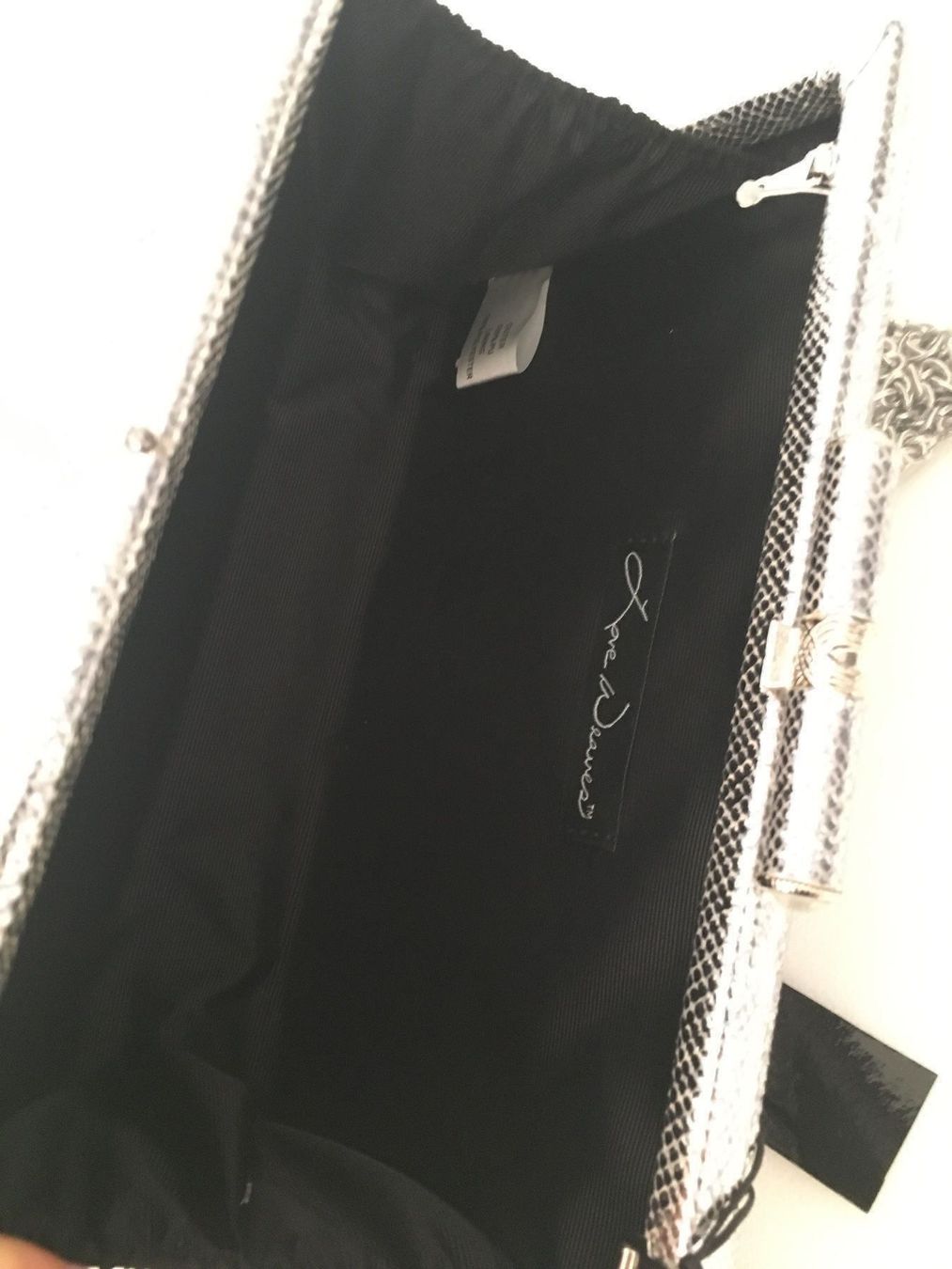 Borse da donna: Clutch Neu Silber Love Weaves – Nuovo e nell'imballaggio originale da Stansstad venduto da InStyle8 3