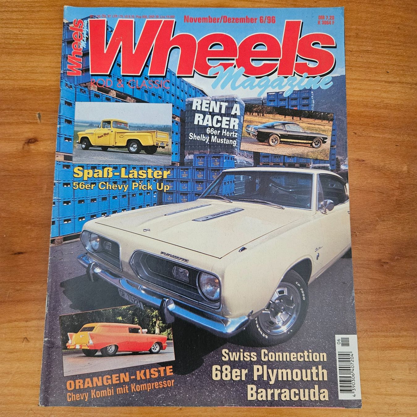 Riviste & Magazine: 4 Stück Wheels Magazine Rod & Classic1996 – Usato da St.Gallenkappel venduto da RocknSkull