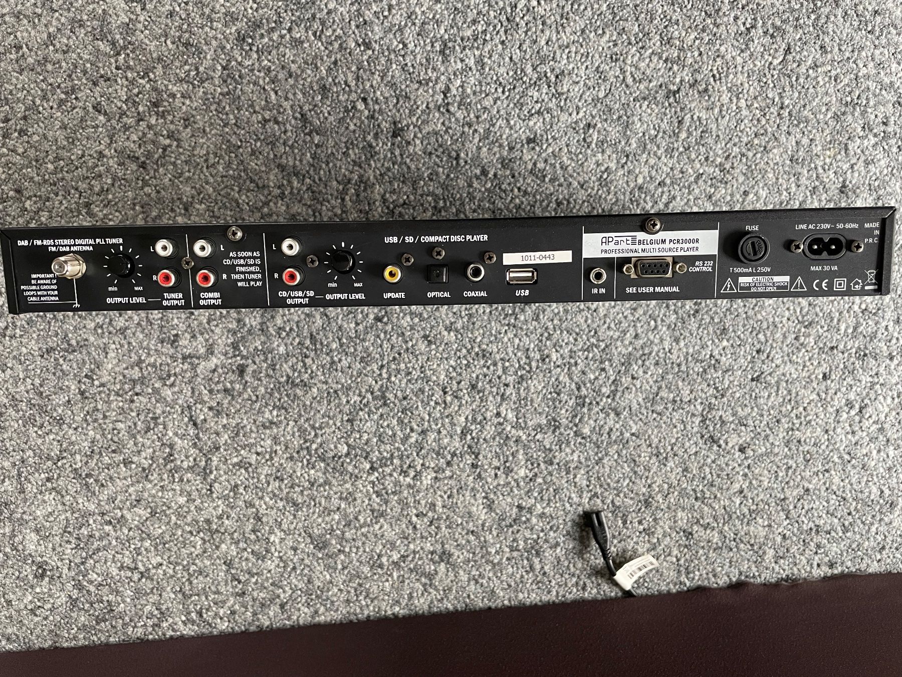 Sistemi audio & multimediali: Multimedia-Player PCR3000R CD USB SD DAB+ Tuner – Usato da Freidorf TG venduto da DOSE61 1