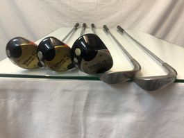 Vintage Golfschläger von Wilson fünf Stück