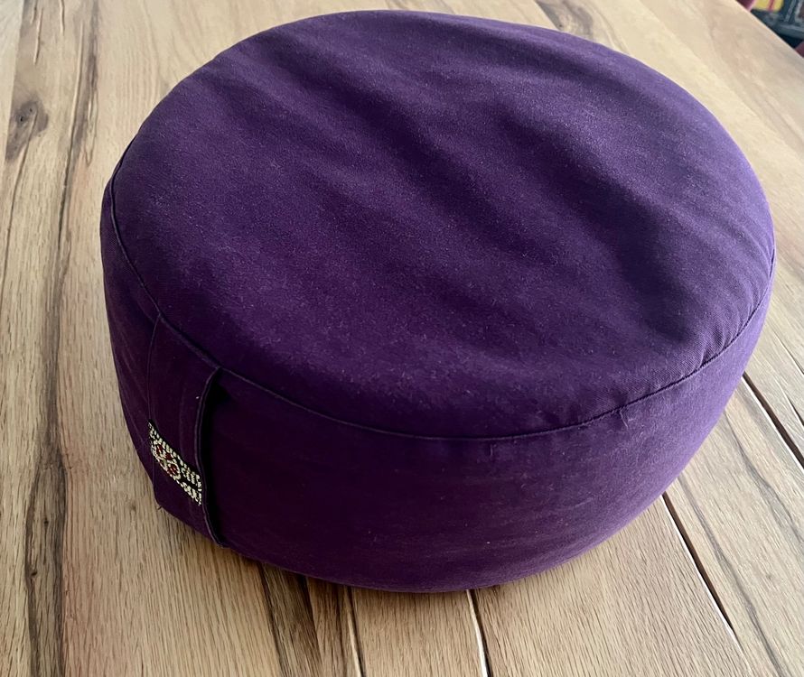 TOPROUD Meditationskissen - Großes Yogakissen Mit Knie- & Hüftstütze