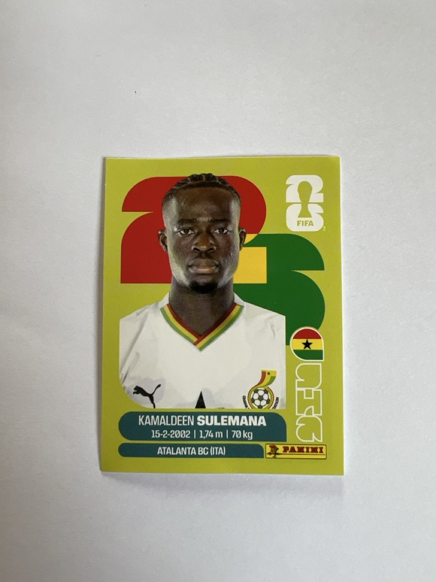 Panini Sammelbilder & Trading cards: Panini WM 2026, Kamaldeen Sulemana – Neu (gemäss Beschreibung) aus Grüt (Gossau ZH) von BOOOTSY