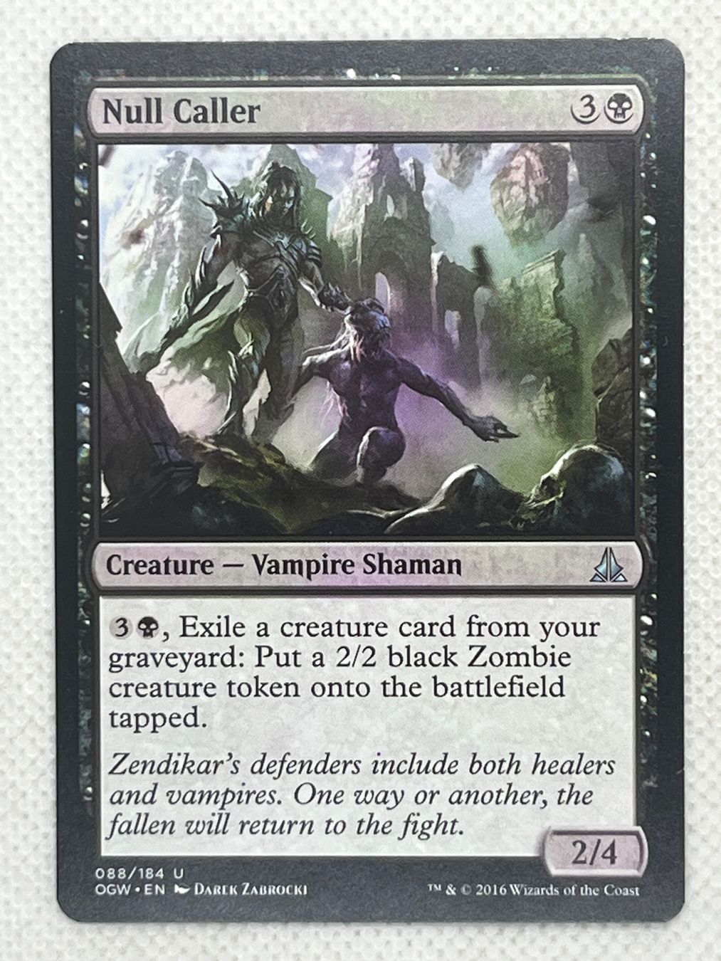 Magic The Gathering Carte collezionabili: MTG Null Caller OGW 88 Englisch Uncommon – Usato da Hinterkappelen venduto da Kim1992