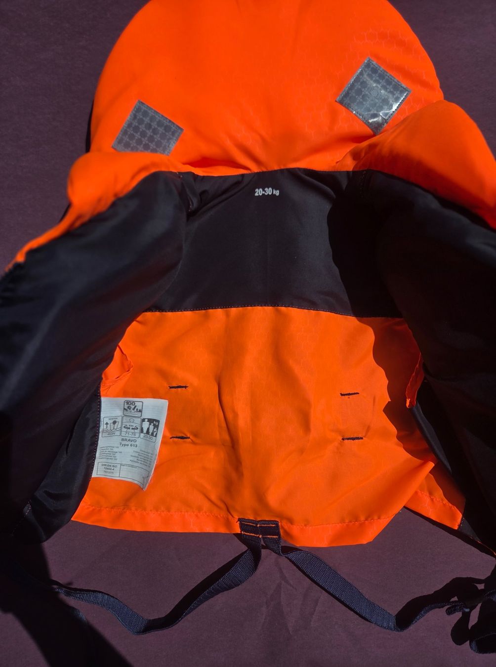 Secumar Giubbotti di salvataggio: Rettungsweste Secumar Bravo 20-30 kg wie neu – Usato da Grüsch venduto da Wiiwarm 1
