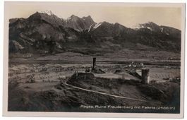 Ragaz, Ruine Freudenberg, gelaufen 1927
