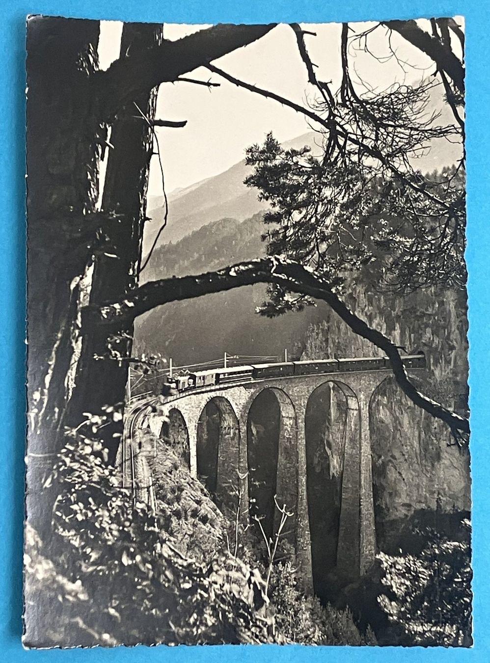 Cartoline postali: LANDWASSERVIADUKT MIT BAHN – Nuovo (secondo la descrizione) da Oberwil BL venduto da SALOB