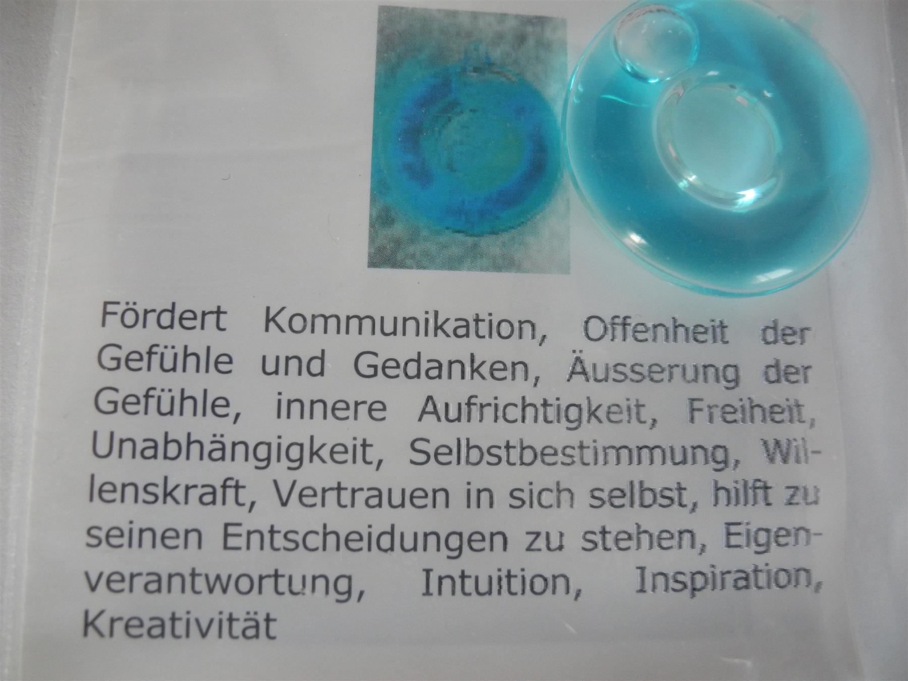 Mineralien & Heilsteine: Chakra-Ring-Hellblau 5. Chakra-Hals – Neu und originalverpackt aus Kottwil von Crazyrolf 1