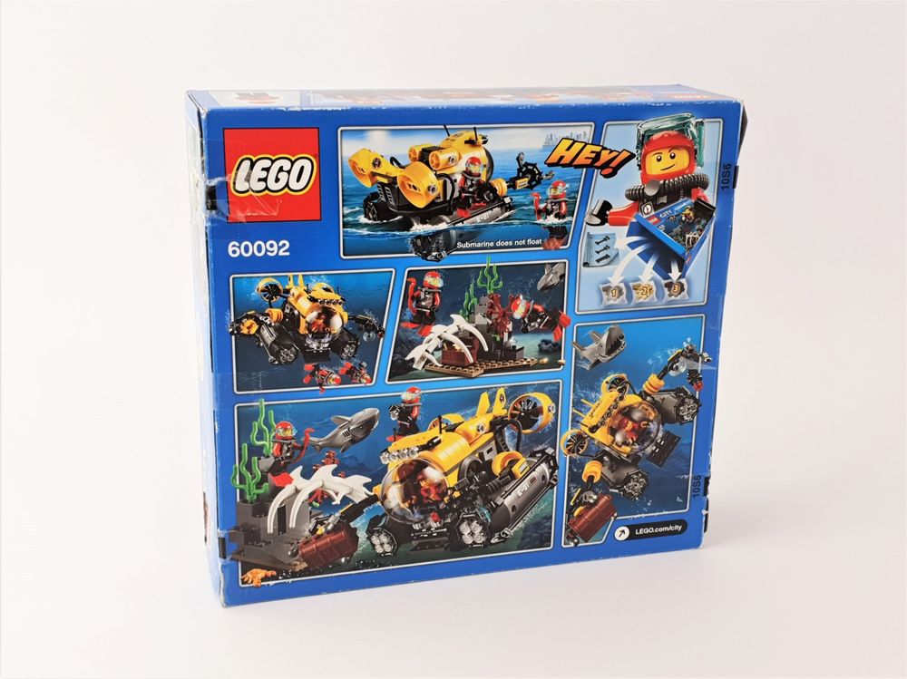 Lego City 60092 Tiefsee : Lego City Tiefsee-U-Boot 60092 – JCDAT