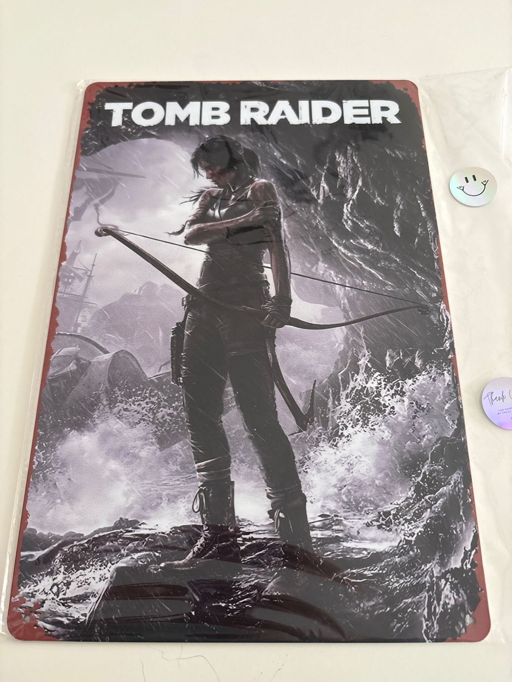 Schilder: Metal Tomb Raider sign – Neu und originalverpackt aus Kerzers von jas_c692