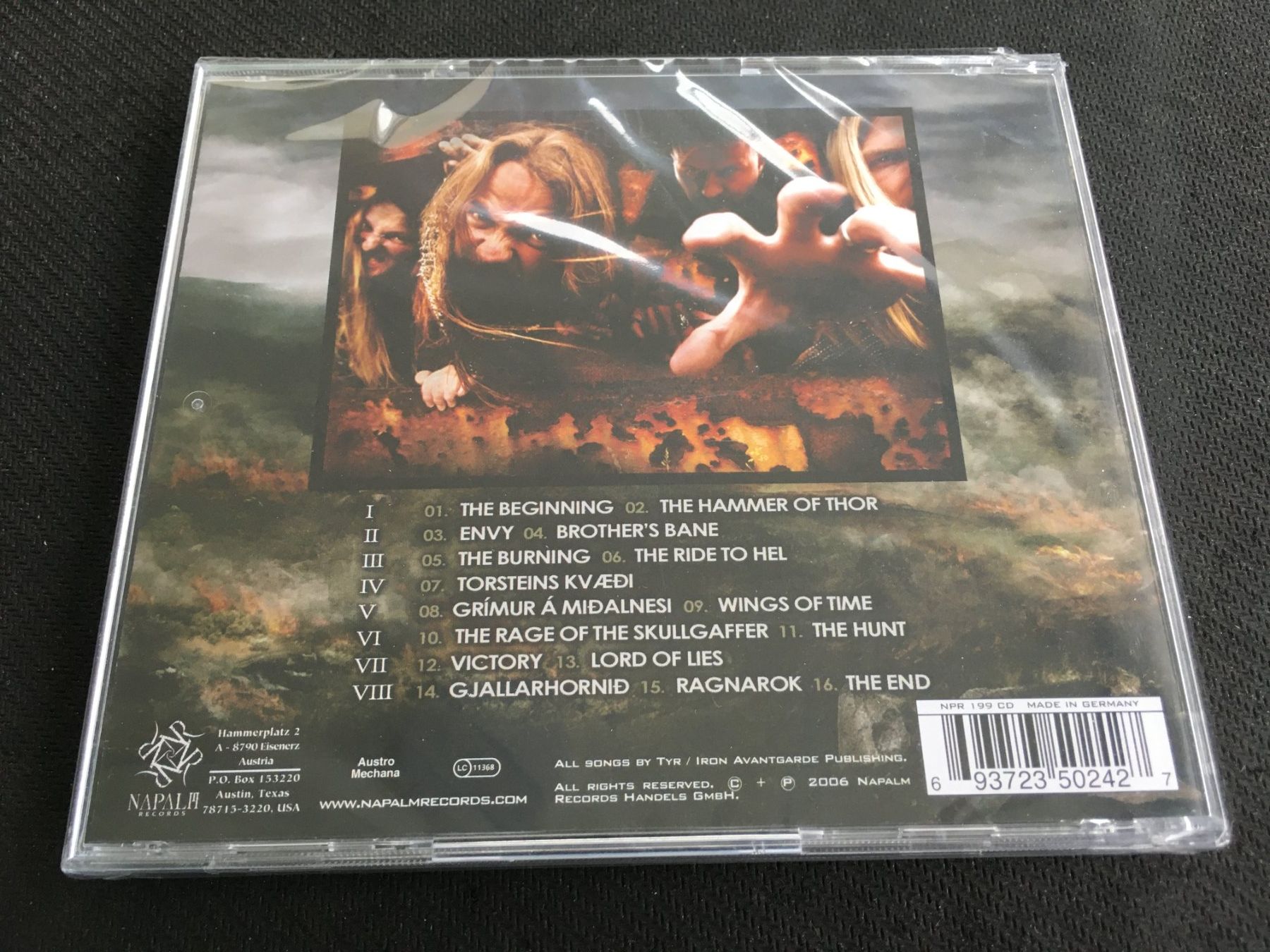 CD: TYR - Ragnarok -CD- Neu&Sealed – Nuovo e nell'imballaggio originale da St.Gallen venduto da MedienJoe 1