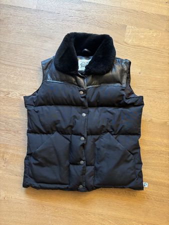 Gilet Penfield imbottito piuma d'oca & pelle, taglia M! (51)