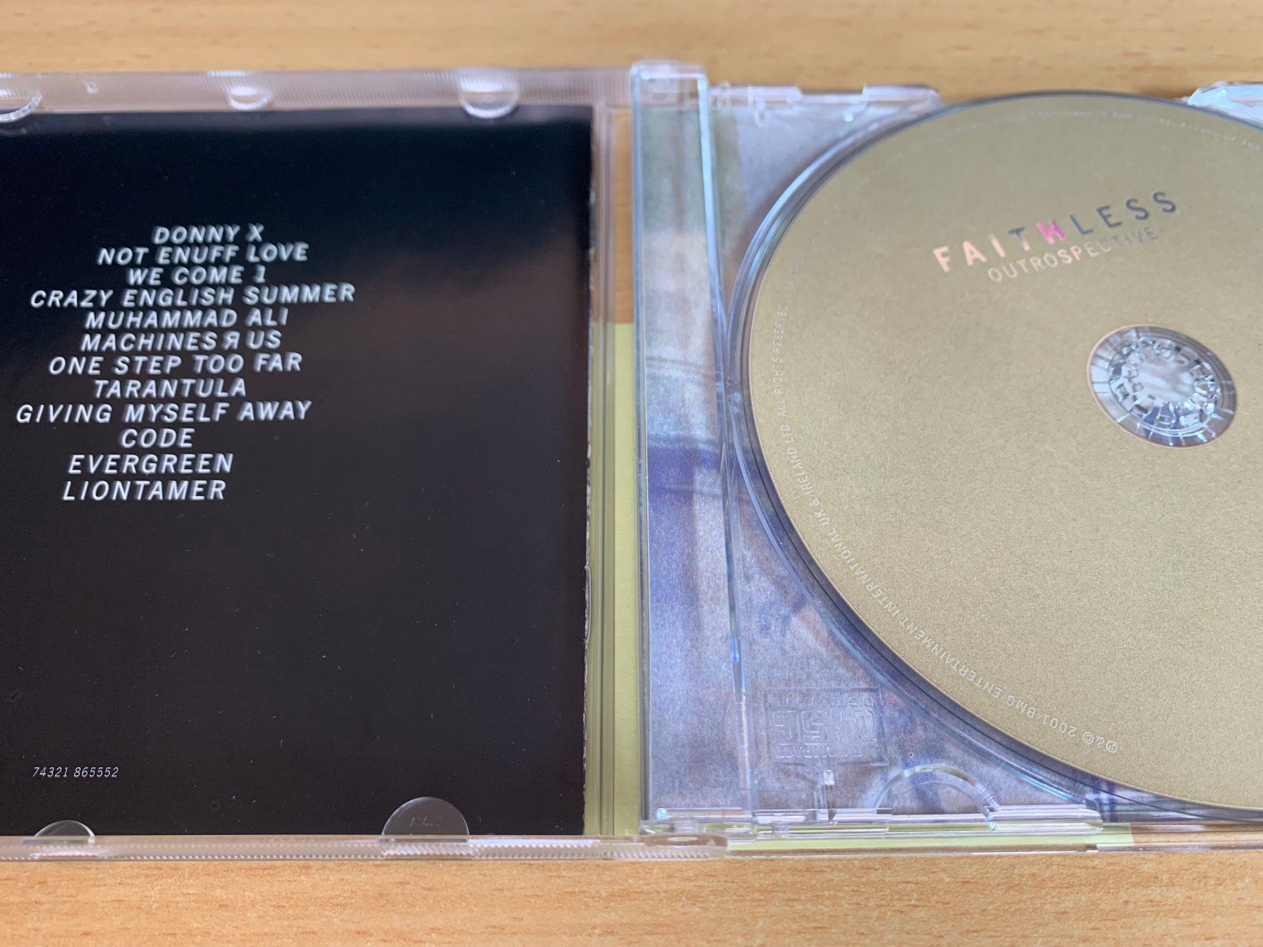 CDs: Faithless – Outrospective – Gebraucht aus Rikon im Tösstal von Alpenmutz 2