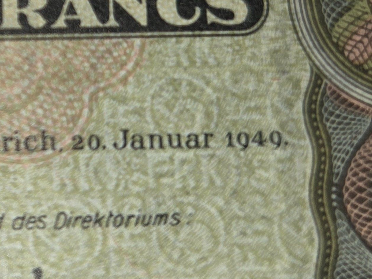Banknoten: Alte Schweizer Banknoten – Neu (gemäss Beschreibung) aus Pratteln von rolf4133 2