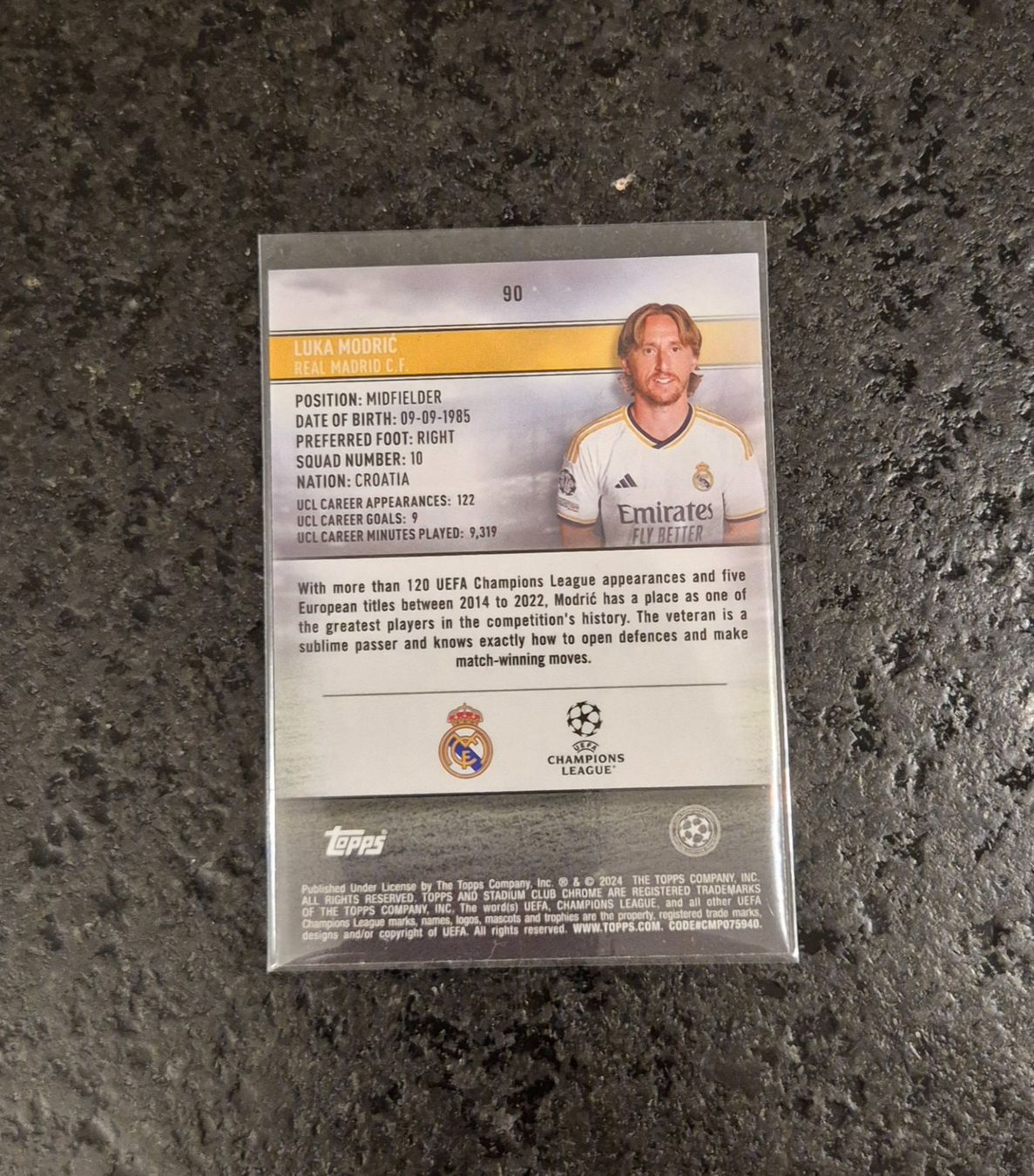 Topps Sammelbilder & Trading cards: Luka Modric - Real Madrid - Topps – Neu (gemäss Beschreibung) aus Burg AG von Danoe 1