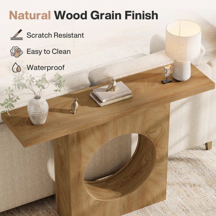 Tavoli: Konsolentisch 105cm Modern Rund Design – Nuovo e nell'imballaggio originale da Gretzenbach venduto da Genfi-Shop 8