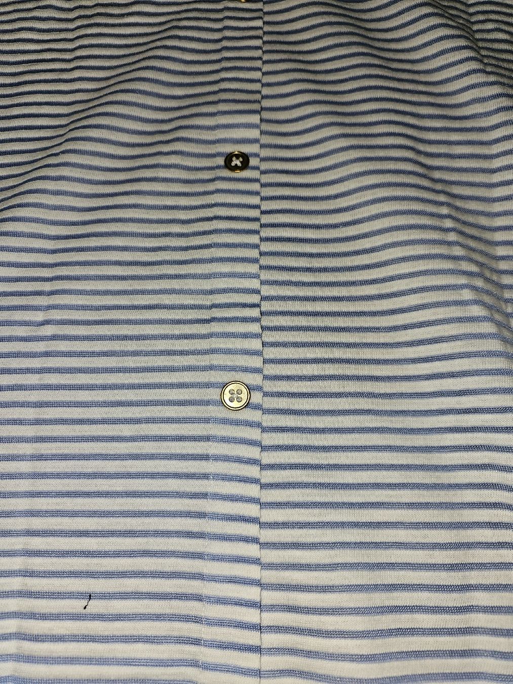 Top: Shirt, hellblau-weiss gestreift, L, NEU – Nuovo (secondo la descrizione) da Heiden venduto da Taronia 4