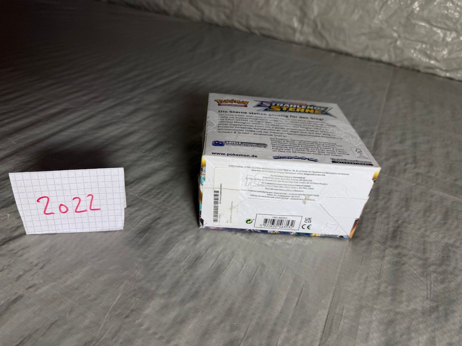 Pokémon Carte collezionabili: POKEMON-DISPLAY-STRAHLENDE STERNE -2022-DE – Nuovo e nell'imballaggio originale da Frick venduto da RC2367 4