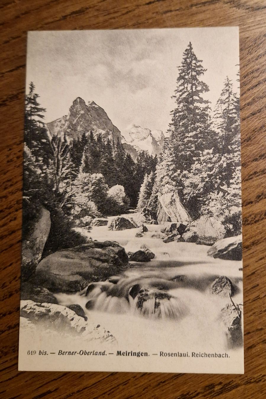 Cartoline postali: Meiringen, Rosenlaui, Reichenbach – Usato da Ebikon venduto da Donar50