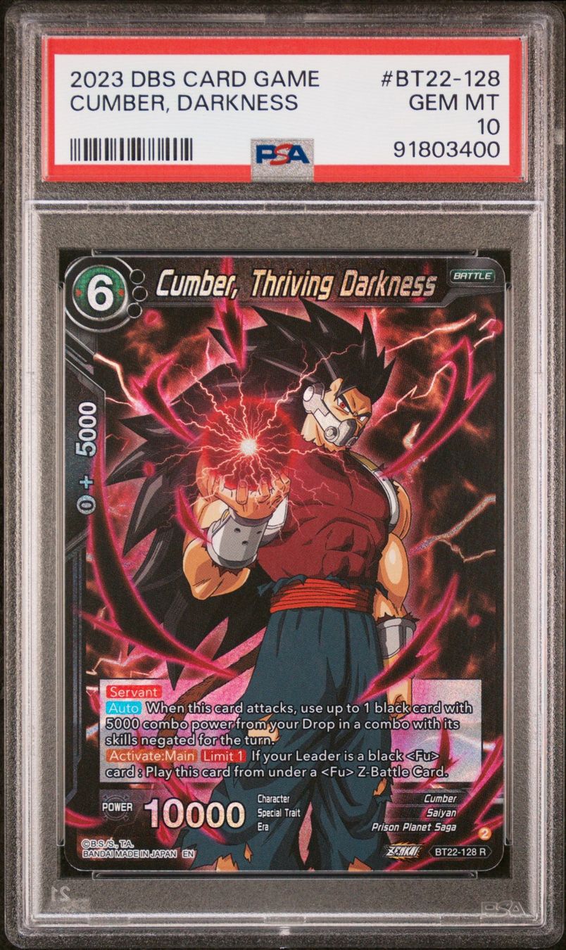 Bandai Carte collezionabili: DBS Masters BT22-128 Cumber PSA10 POP1 ab 1.- – Nuovo (secondo la descrizione) da Landquart venduto da shimmy92 1