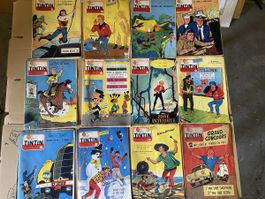 Journaux Tintin vintage 