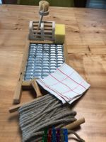 Deko Puppen-Abwasch-Set aus Holz,