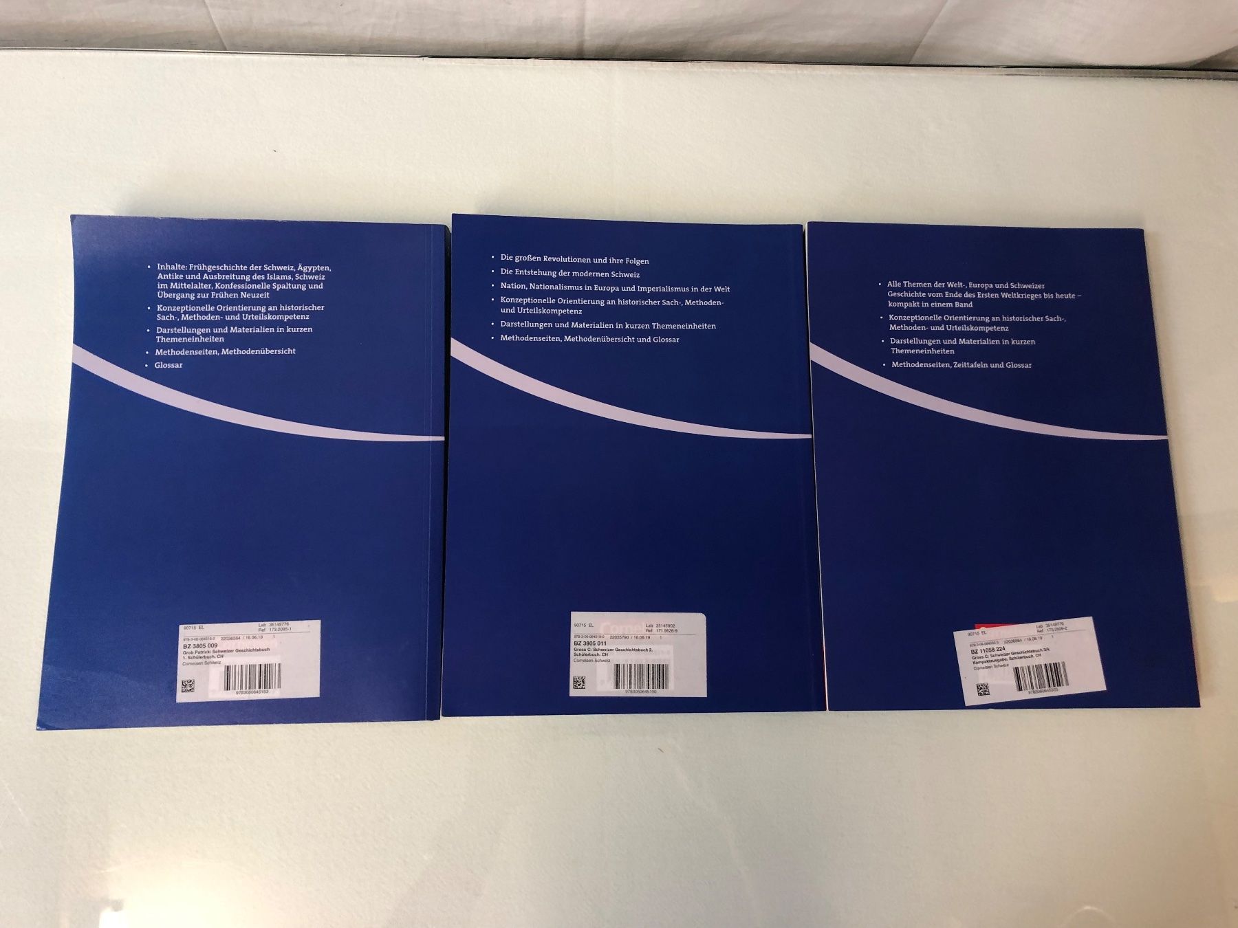 Libri: Schweizer Geschichtsbuch Band 1/2/3/4 – Usato da Brunnen venduto da Allerwaren 1